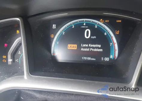 2020 Honda Civic Ex из США, поврежденный, VIN 19XFC1F30LE203958